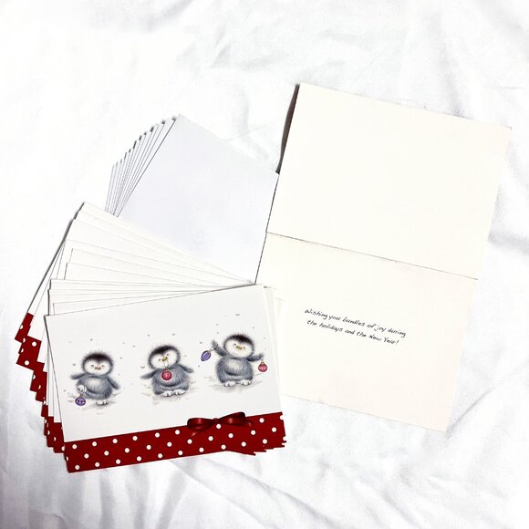 Bundle Mixed Christmas Thank You Blank Cards - Picture 12 of 14